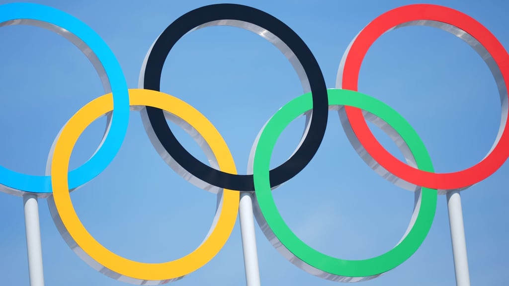 Die olympischen Ringe: In Magdeburg gibt es den Olympiastützpunkt für vier Sportarten. Seine Sichtbarkeit soll gestärkt werden.