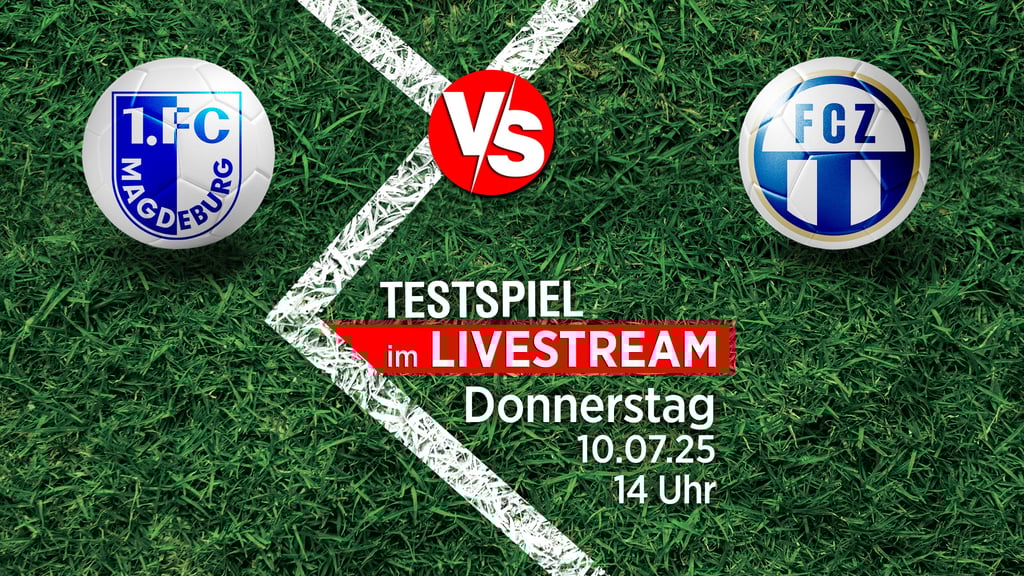 Der 1. FC Magdeburg testet zum Abschluss seines Trainingslagers gegen den FC Zürich. Wir zeigen das Spiel am 10. Juli kostenlos im Livestream.