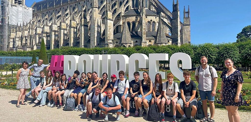 Der Schüleraustausch nach Bourges in Frankreich war für die Schüler des Dr.-Carl-Hermann-Gymnasium ein tolles Erlebnis.