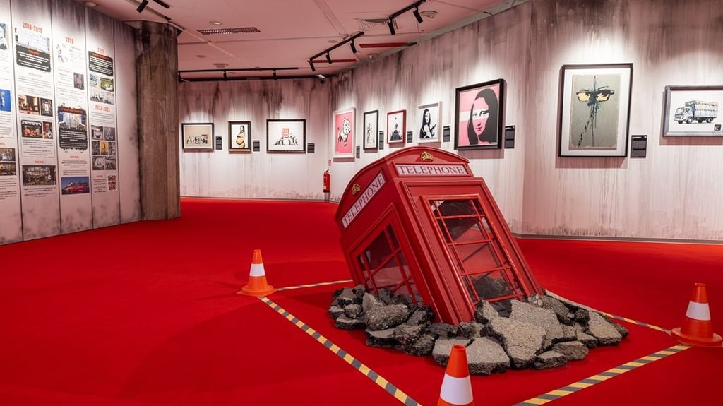 „House of Banksy Leipzig“: Die neue Pop-Up-Ausstellung über den Street-Art-Superstar