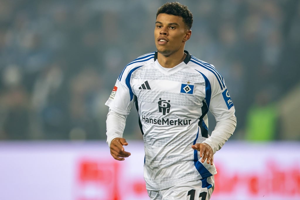 Ransford Yeboah Königsdörffer erzielte den ersten HSV-Treffer in der neuen Spielzeit.