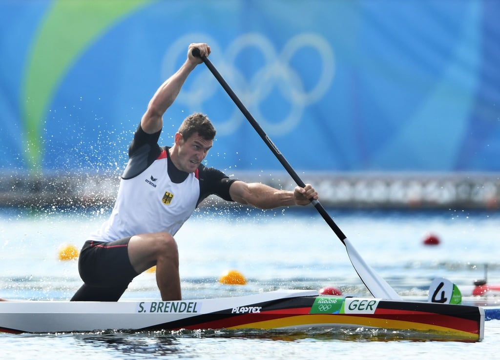 Ein Ausnahmeathlet im Canadier: Sebastian Brendel.