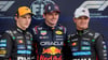 Mit einer Superrunde verwies Max Verstappen (M) die McLaren-Piloten auf die Plätze zwei und drei.