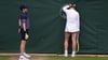 Barbora Krejcikova zeigt bei ihrer Niederlage Emotionen.