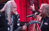 Rickey Medlocke und Johnny van Zant: Die beiden Anführer von Lynyrd Skynyrd beim Mitteldeutschen Kultursommer auf der Peißnitzinsel in Halle.