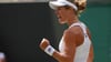 Laura Siegemund schreit ihre Freude hinaus.