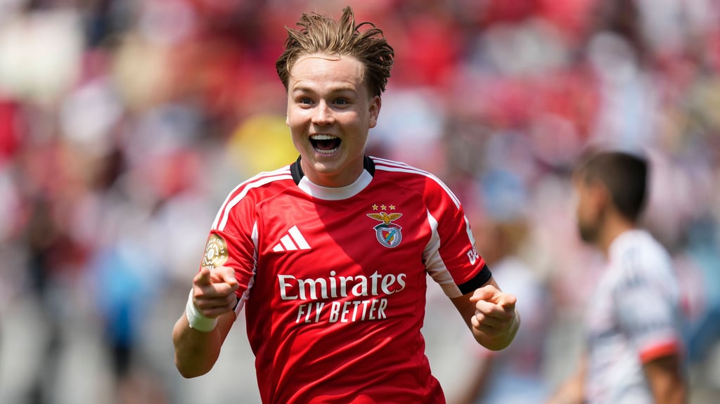 Siegtreffer gegen Bayern München: Andreas Schjeldrup.