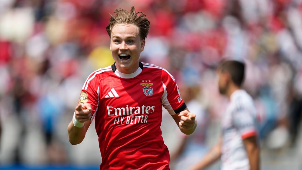 Siegtreffer gegen Bayern München: Andreas Schjeldrup.