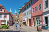 Am Steinweg in Naumburg entstanden in den letzten Jahren zahlreiche neue Ferienwohnungen. 