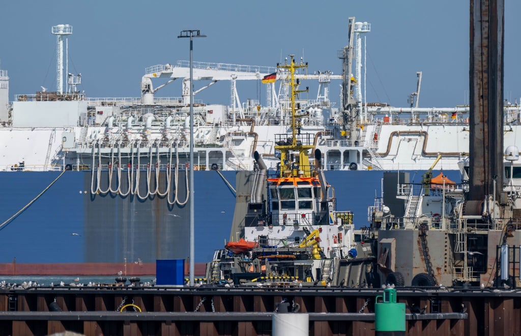Über das Regasifizierung-Schiff „Neptune“ im Rügener Hafen Mukran wurde zuletzt vergleichsweise viel Gas eingespeist.