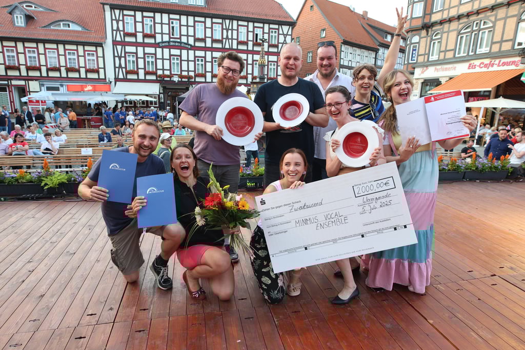Johannes-Brahms-Chorfestival 2025 in Wernigerode: Der diesjährige Sieger der Veranstaltung ist das Minimus Vocal Ensemble aus Polen.