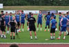 Drei Trainingstage und der Abschluss mit dem Testspielen stehen noch für die Blau-Weißen im Allgäu an.