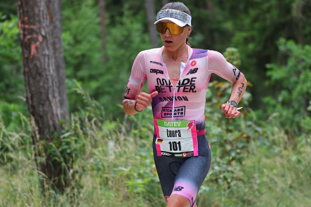 Triathletin Laura Philipp war in Roth eine Klasse für sich.