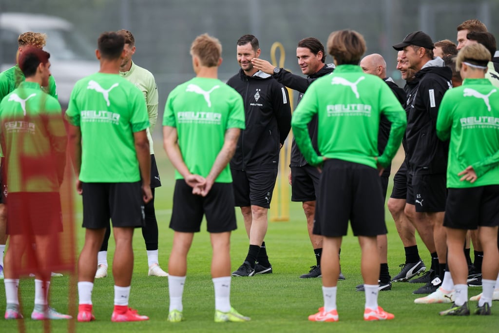 Florian Neuhaus fehlte beim Trainingsauftakt der Profimannschaft.