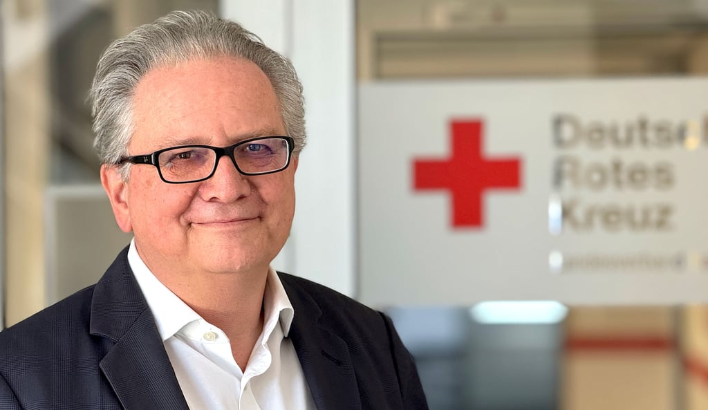 Carlhans Uhle, Geschäftsführer des DRK.
