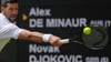 Novak Djokovic erreicht das Viertelfinale in Wimbledon.