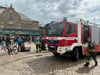 Die Brandmeldeanlage im Hauptbahnhof Halle hat ausgelöst. Die Feuerwehr kam zum Einsatz und der Bahnhof wurde geräumt.