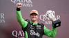 Für seinen ersten Podiumsplatz in der Formel 1 bekam Nico Hülkenberg einen Pokal aus Lego-Bausteinen.