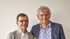 Alter und neuer Präsident des MBM: Wolfgang Hirschmann (re.) und Carsten Lange
