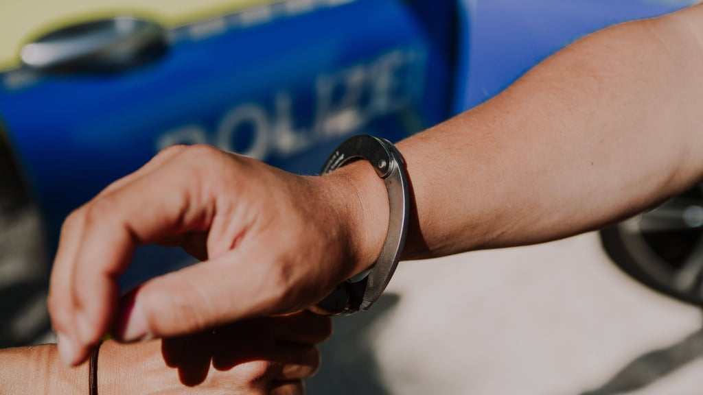 In Halle (Saale) randalierte ein Mann am Bahnhof und beschädigte mehrere Polizeifahrzeuge.