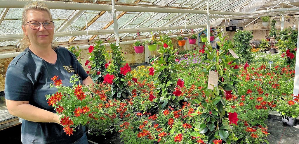 So kennt man Sandra Fandrich, Inhaberin von Blumen-Pitzschler in Zeitz. Doch sie engagiert sich auch bei den Lions.