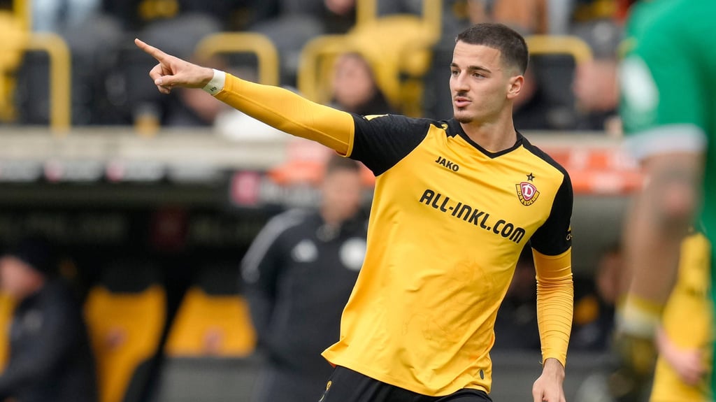 Andi Hoti hat Vertrag beim 1. FC Magdeburg. Dynamo Dresden will den Innenverteidiger unbedingt haben – und macht daraus keinen Hehl.
