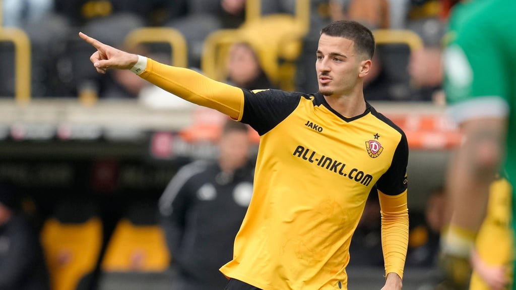 Andi Hoti hat Vertrag beim 1. FC Magdeburg. Dynamo Dresden will den Innenverteidiger unbedingt haben – und macht daraus keinen Hehl.