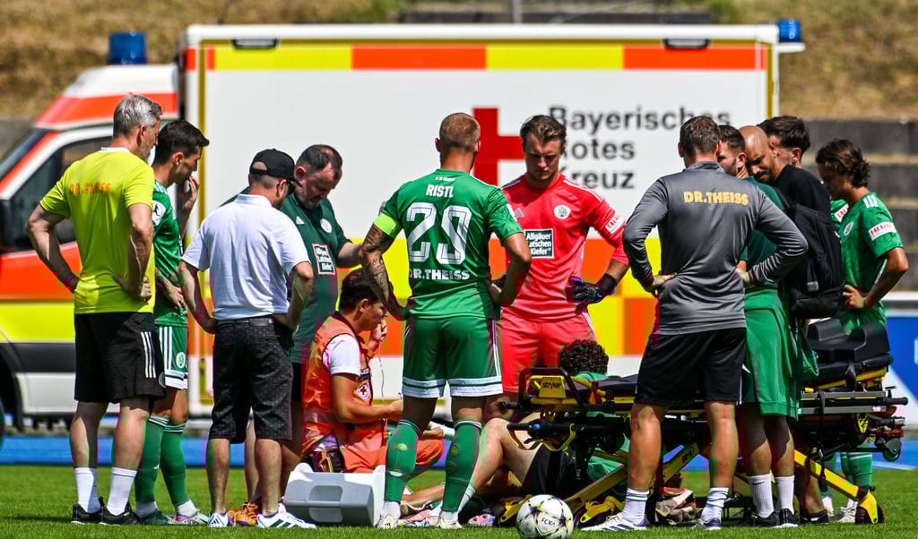 Die schwere Verletzung von Hilal El-Helwe ist für die Mannschaft des FC Homburg ein schwerer Rückschlag