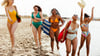 Schöne Zeit am Strand: Bademode soll für alle Größen passen und bequem sein.