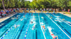 Mit dem Sprung in das kühle Nass wurde der 12. Sparkassen-Triathlon in Wanzleben eröffnet.
