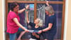 Katrin Kellner (von links), Kathrin Goyer und Birgit Muhl stellten das Programm für den sechsten Yoga-Tag am Arendsee vor.