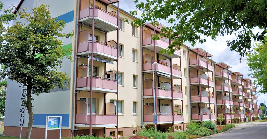 Hier wohnen die Mieter gern: GWG-Wohnungen in der Gröblerstraße.