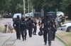 Die Polizei rückte am Dienstagnachmittag im Südpark an. 
