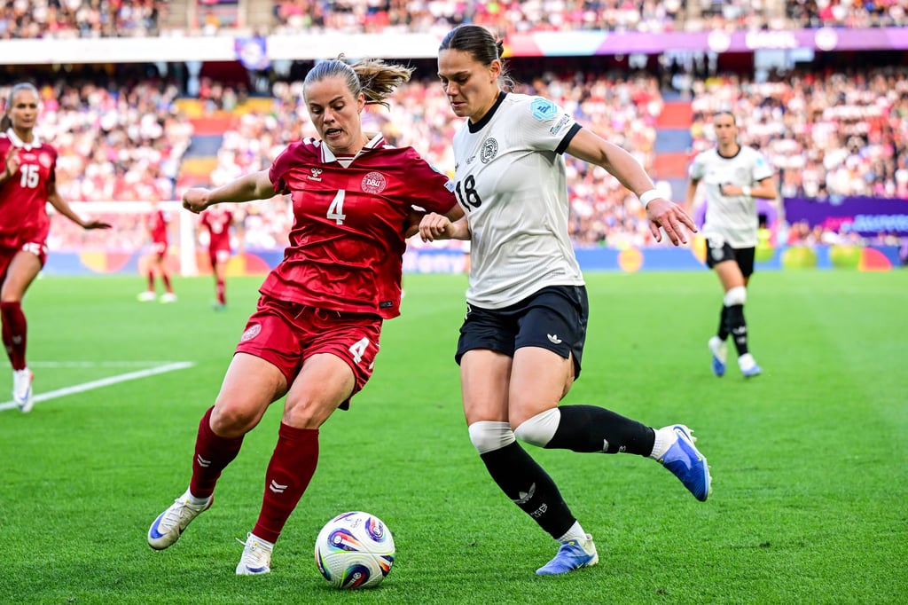 Giovanna Hoffmann im Spiel gegen Dänemark.