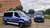 Die Polizei rückte am Dienstagnachmittag im Südpark an. 