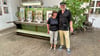 Eva Löber, Anregerin des Wittenberger Vereins „Visioneum“, und der Berliner Künstler Stannes Schwarz