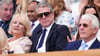Hugh Grant verbrachte den Tennis-Tag in der Royal Box.