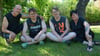 Familie Rohde: Papa René und Mama Yvonne mit den 20-jährigen Zwillingen Pascal (links) und André.