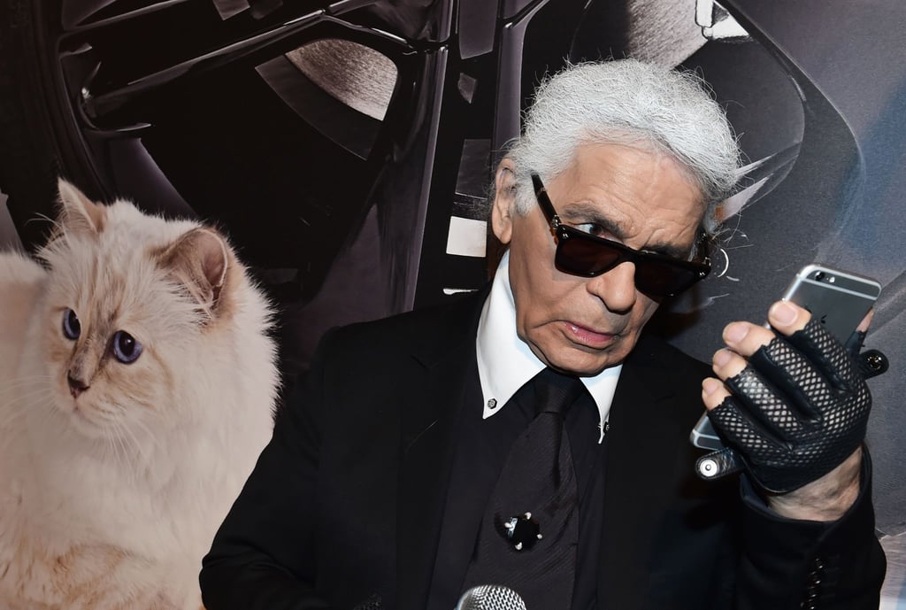 Der Modedesigner Karl Lagerfeld (hier im Jahr 2015) liebte Kommunikation, aber verschwieg auch Sachen, wenn er das besser fand. (Archivbild)