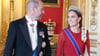 Prinzessin Kate (r.) und Prinz William waren lächelnd auf mehreren Bildern zu sehen.