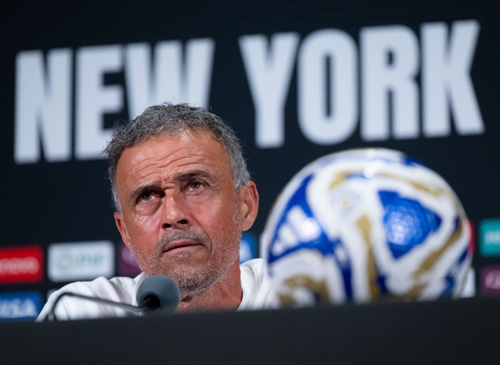 PSG-Coach Luis Enrique äußert sich zur Verletzung von Jamal Musiala.