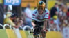 Der Belgier Remco Evenepoel hat das erste Einzelzeitfahren der 112. Tour gewonnen.