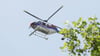 Ein Polizeihubschrauber unterstützt die Suche nach dem 11-jährigen Moritz Q., der seit 8. Juli in Magdeburg vermisst wird.