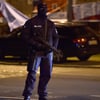Ein vermummter "echter" Polizist bei einer Razzia - in Burg versuchten zwei Männer vorzutäuschen, sie seien Beamte - und verängstigten damit ein Mädchen enorm.