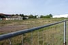 Auf dieser Brache sollen sich der Rewe-Supermarkt und weiteres Gewerbe ansiedeln.