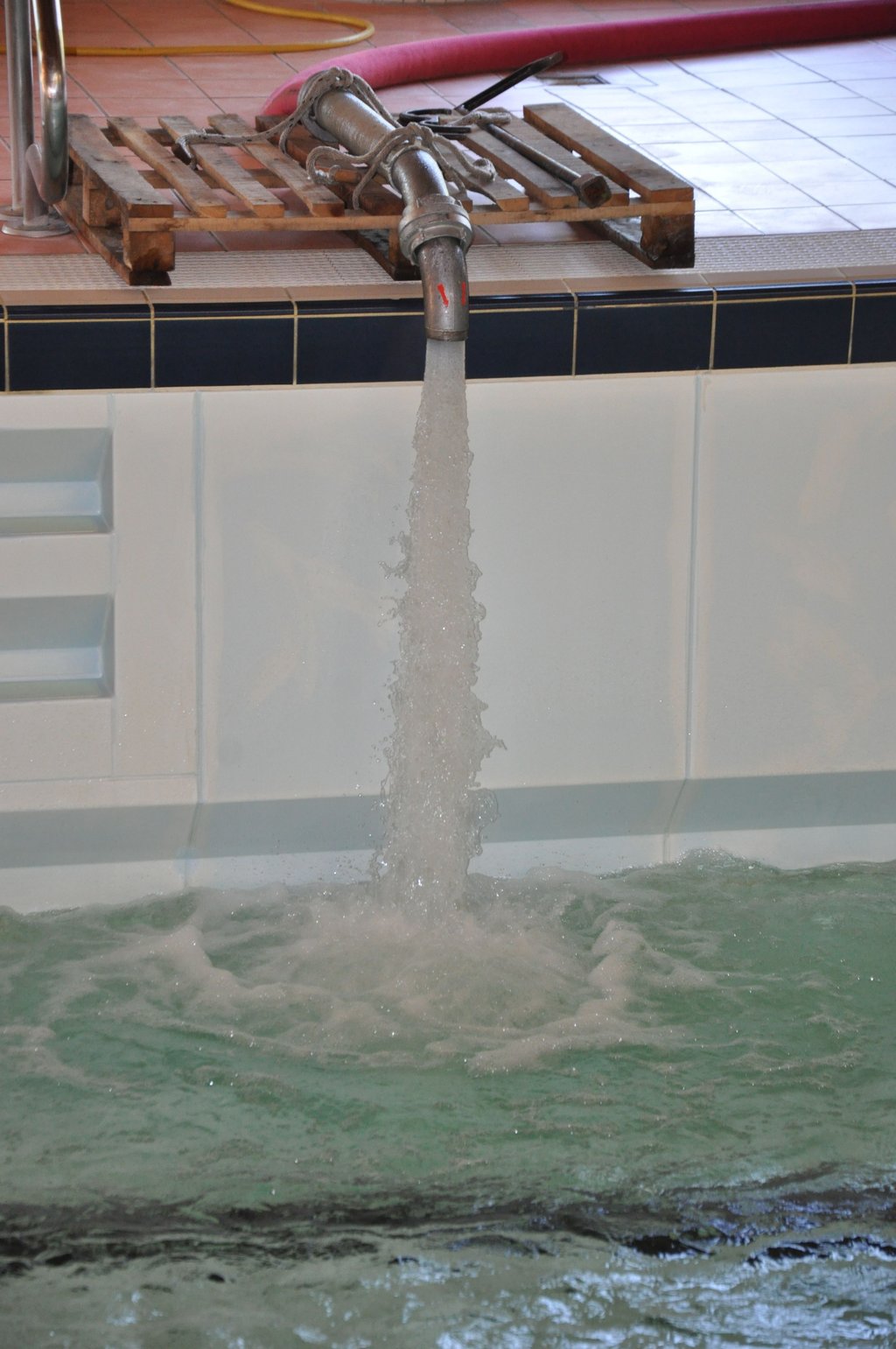 Ob die Becken im Bad des Bernstein-Salzlandcenters Staßfurt jemals wieder befüllt werden?