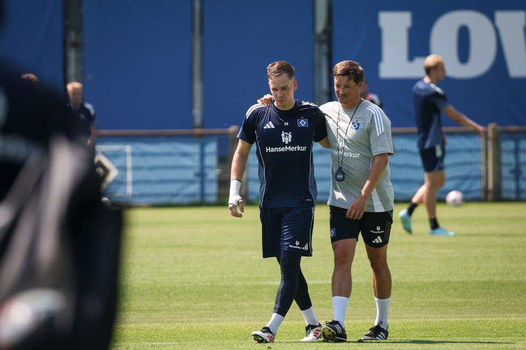 Vor Abschied vom HSV: Torwart Matheo Raab will zu Union Berlin wechseln.