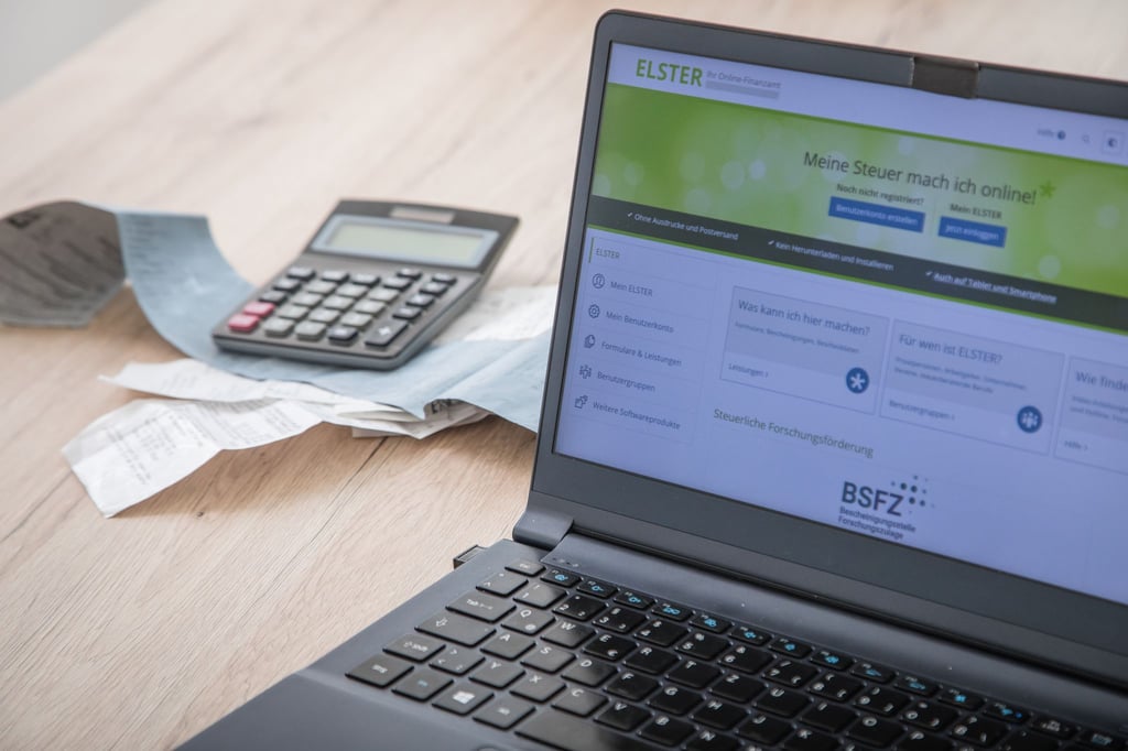 Flexibler Wechsel: Bei Bedarf kann die Steuererklärung vom einfachen Service ins herkömmliche Elster-Verfahren übertragen werden.