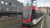 Eine Braunschweiger Straßenbahn ist entgleist. (Symbolbild)