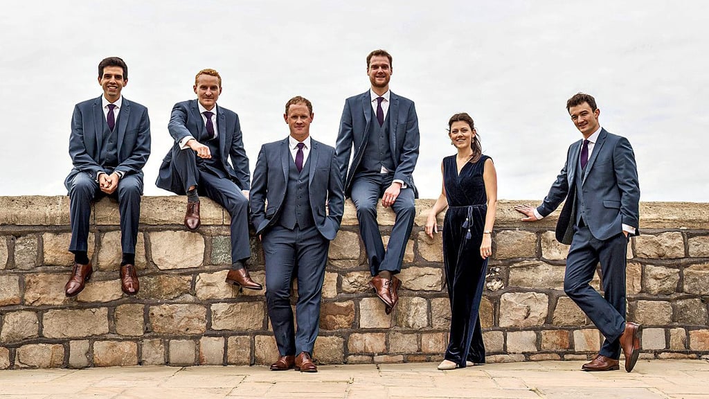 „The Queen's Six“ von Schloss Windsor in England gastieren während ihrer aktuellen Deutschlandtournee im Dom zu Havelberg. Sie singen auch einen Hit von Coldplay.